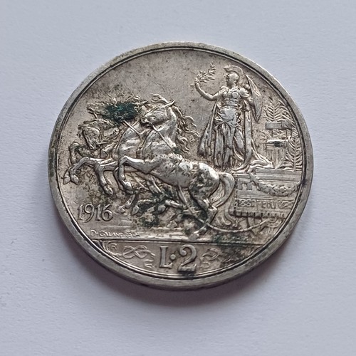 Regno italia lire 1916 - d,