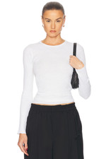 ENZA COSTA Linen Cotton Rib