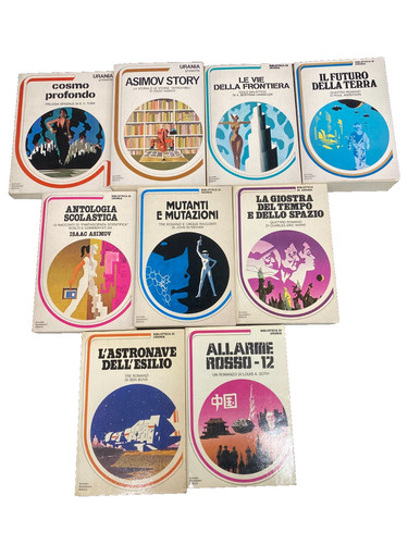 Libri fantascienza voll 10 - voll, 2-10