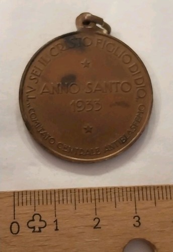 Medaglia anno santo 1933 - santo,