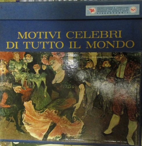 Cofanetto dischi 33 - cofanetto, di