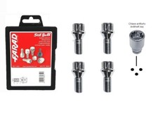 Kit Serie 4 Bulloni Perni Antifurto Cerchi Ruote Auto per Fiat Panda 169 312