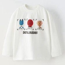 T-shirt top ZARA bambino 9-12