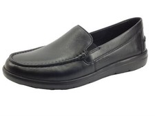 Geox Leitan Nappa U043QE Black Mocassini per Uomo in pelle Nera