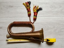 Tromba Militare In Ottone/Rame Con Nappe