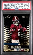 PSA 10 Ryan Williams 2024 Leaf
