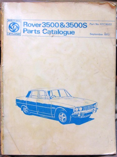 Rover 3500 3500s - rover, elenco