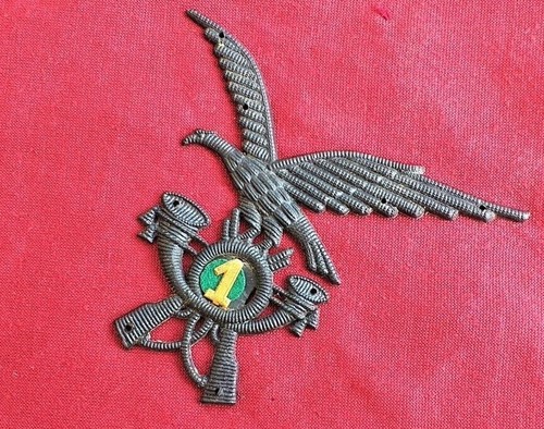Fregio cappello alpini i - alpini, e.i