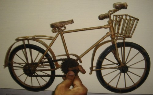 India vecchia bicicletta - bicicletta, in