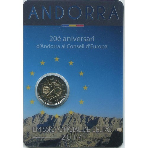 Euro andorra 2014 - 2014, fdc