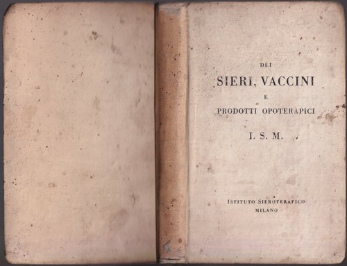 Dei sieri vaccini e - e,