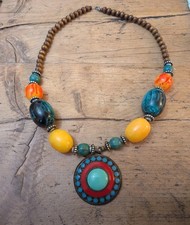 Collana etnica stile - etnica,