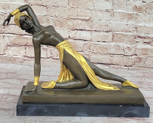 Art deco firmato chiparus - deco,