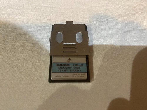 Casio memory pack 8k - pack, byte