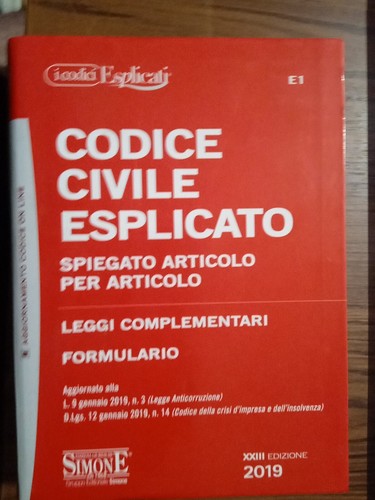 Codice civile esplicato leggi