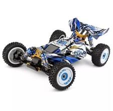 WLtoys 124017-V8 RC auto da corsa 1/12 2,4G 4WD 75 km/h brushless - buggy