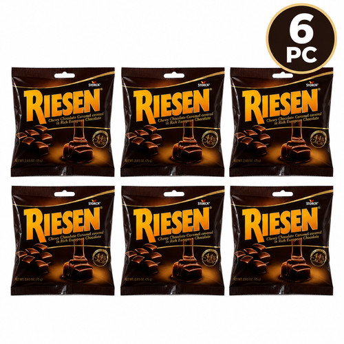 6pz caramelle al - -, cioccolato