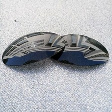 Lenti di ricambio polarizzate nere per occhiali da sole Oakley Romeo 1