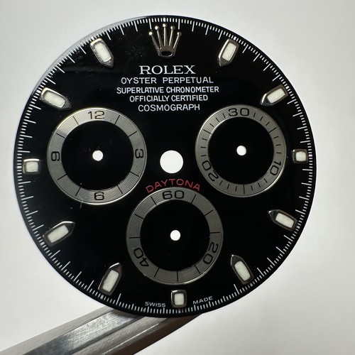 Rolex daytona black dial - daytona, not