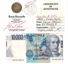 10000 LIRE ALESSANDRO VOLTA
