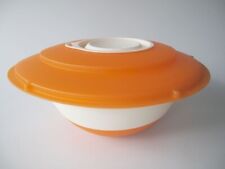 Ciotola Tapperware mescolatrice fantasia 3 litri arancione bianco