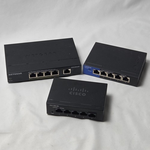 Lotto tre switch ethernet - di,
