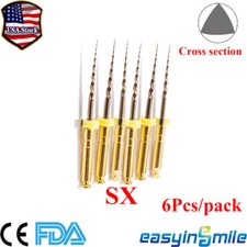 Dental SX Pro File Conico Oro