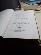 Libro Antico Tomo 1 Anno