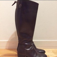 Stivali Buttero Jockey in pelle marrone Made in Italy taglia 37EU 7US donna