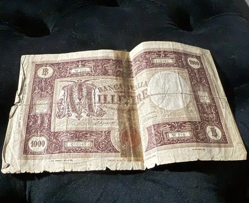 Vecchia mille lire grande - vecchia, in