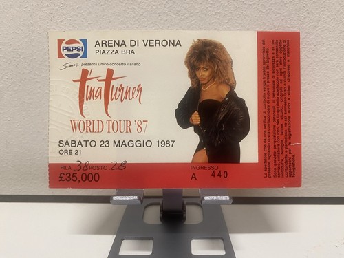 Tina turner biglietto concerto - turner,