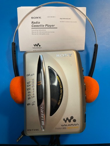 Clean sony walkman wmfx195 - sony,