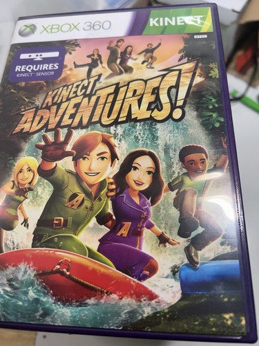 Box 360 kinect adventures - box,