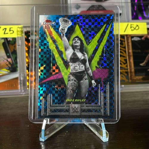 2025 topps finest wwe rhea - finest,