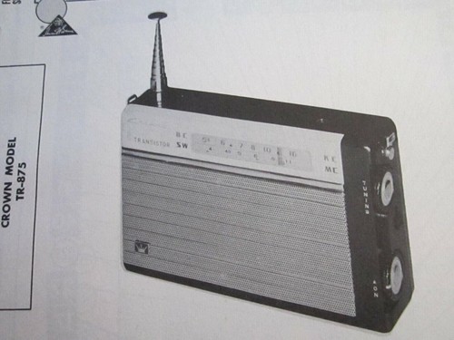 Radio transistor corona - radio, a