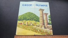 Olympia Olympie isole greche Grecia turismo pubblicità pieghevole