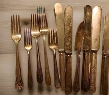 Antiche forchette coltelli 11