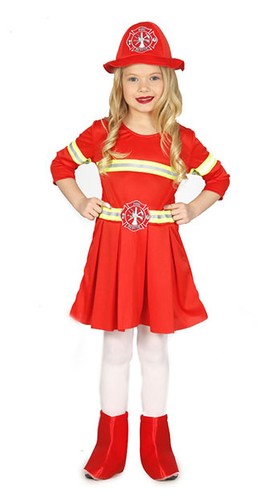 Costume vigilessa del fuoco - costume,