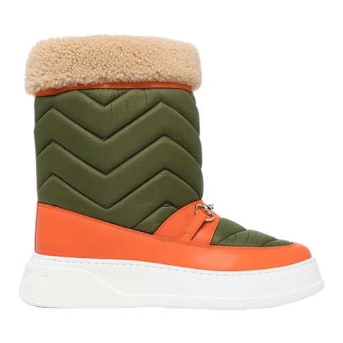 Gucci horsebit snow boots - gucci,