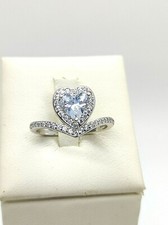 Anello donna solitario cuore