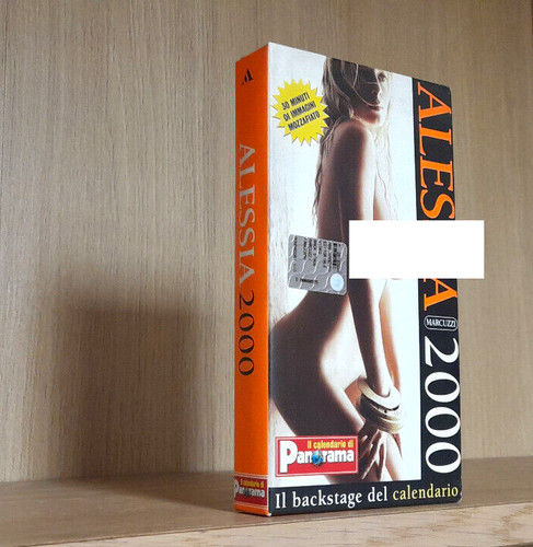 Vhs alessia marcuzzi - 2000, _