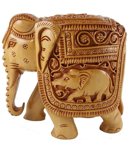 Scultura figurina elefante - elefante, in