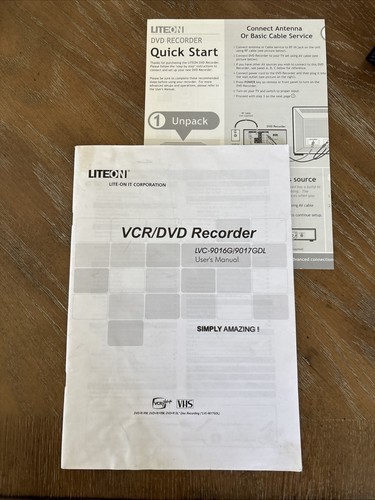 Registratore vcr dvd liteon - registratore, vcr/dvd