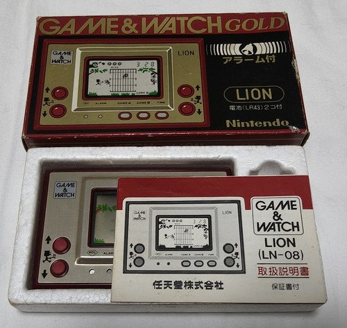 Nintendo game watch lion - &,