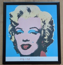 Stampa artistica Andy Warhol Marylin Monroe incorniciata pop art