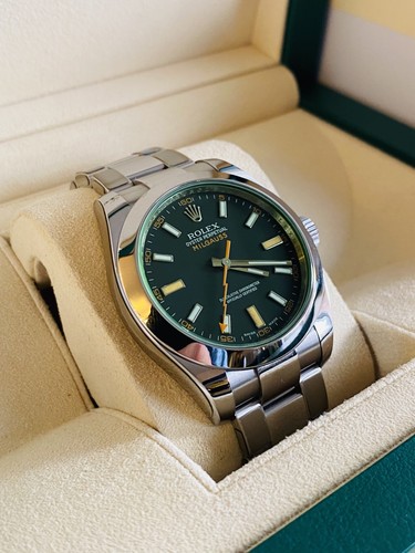 Rolex milgauss 116400gv - rolex,