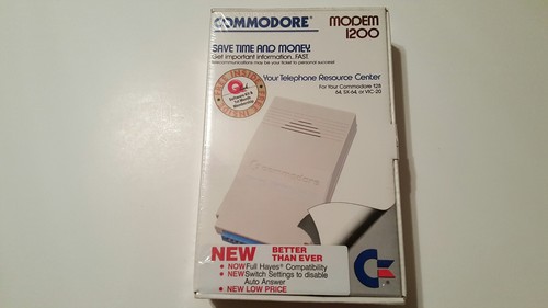 Modem commodore 1200 baud per - 1200,