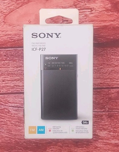 Sony icf p27 pratica - sony, icf-p27