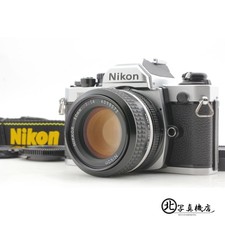[Ottimo come nuovo] Nikon FM2N fotocamera pellicola argento 35 mm obiettivo Ai 50 mm f/1.4 dal GIAPPONE