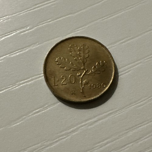 Moneta lire 1980 - ,